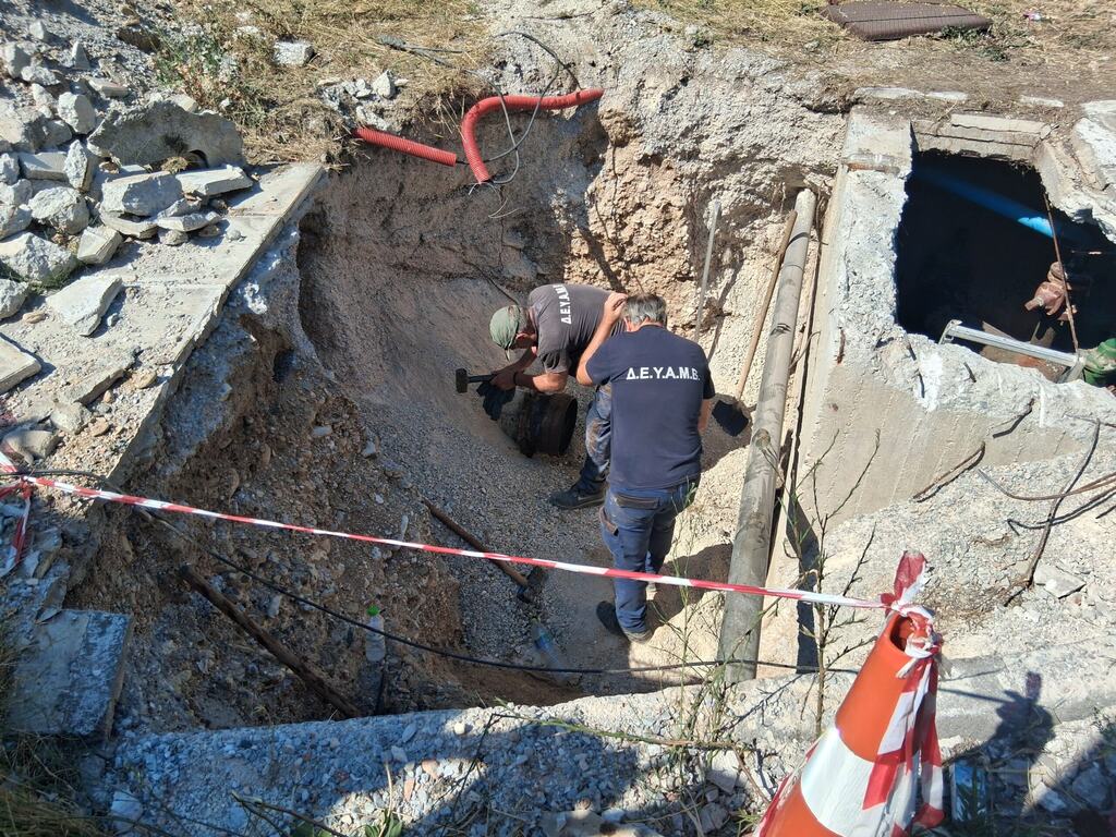 ΔΕΥΑΜΒ: Εντοπίστηκε αφανής διαρροή άνω των 500 κυβικών την ημέρα στη Νέα Ιωνία — φωτογραφία 3