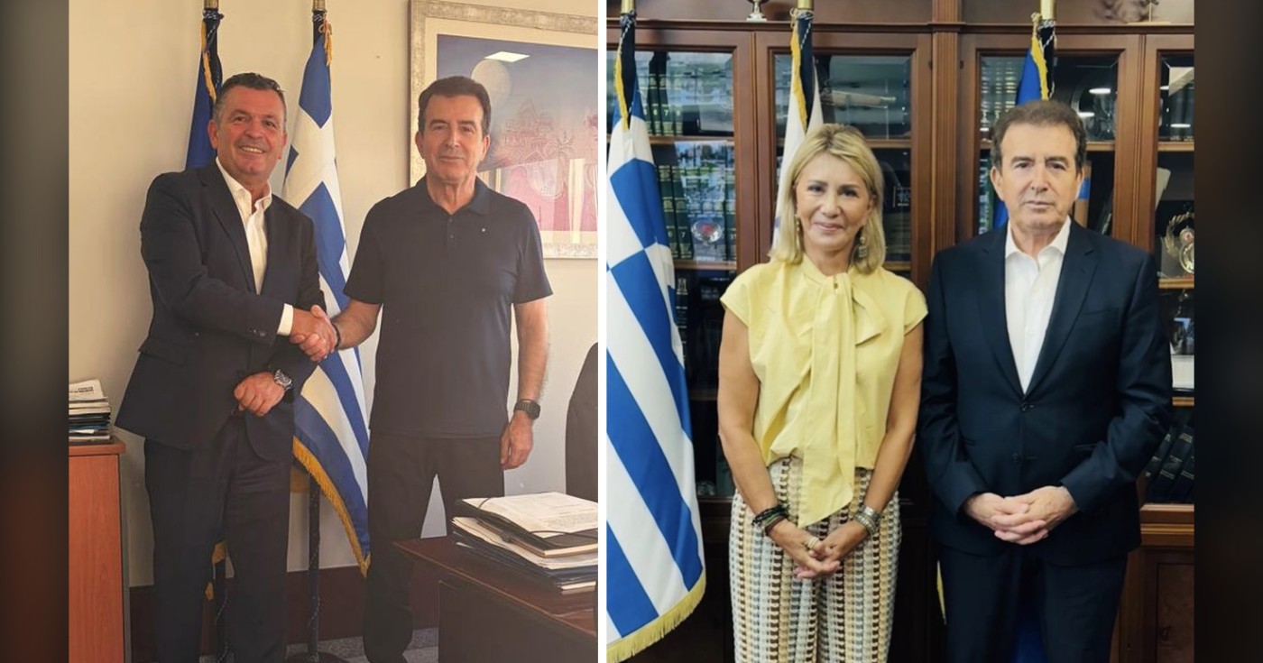 Βγήκα κι εγώ φωτογραφία με τον Χρυσοχοΐδη