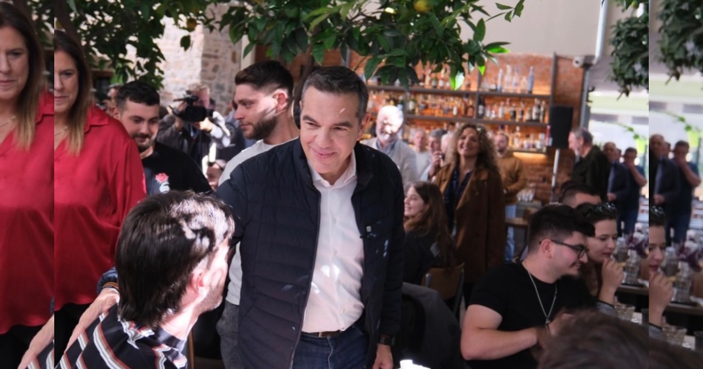 Τσίπρας στον Βόλο: Από καφέ σε τσίπουρο και από ουσία… τίποτα