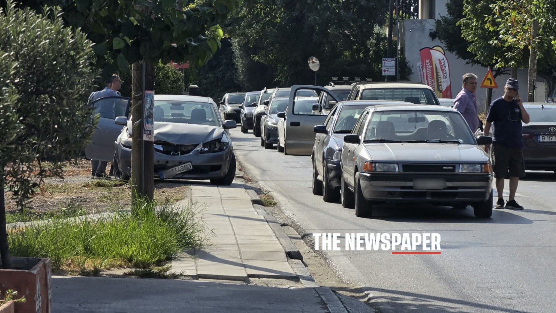 Σφοδρή καραμπόλα στην Αγριά – 4 οχήματα συγκρούστηκαν, «άγιο» είχαν οι οδηγοί! [εικόνες]