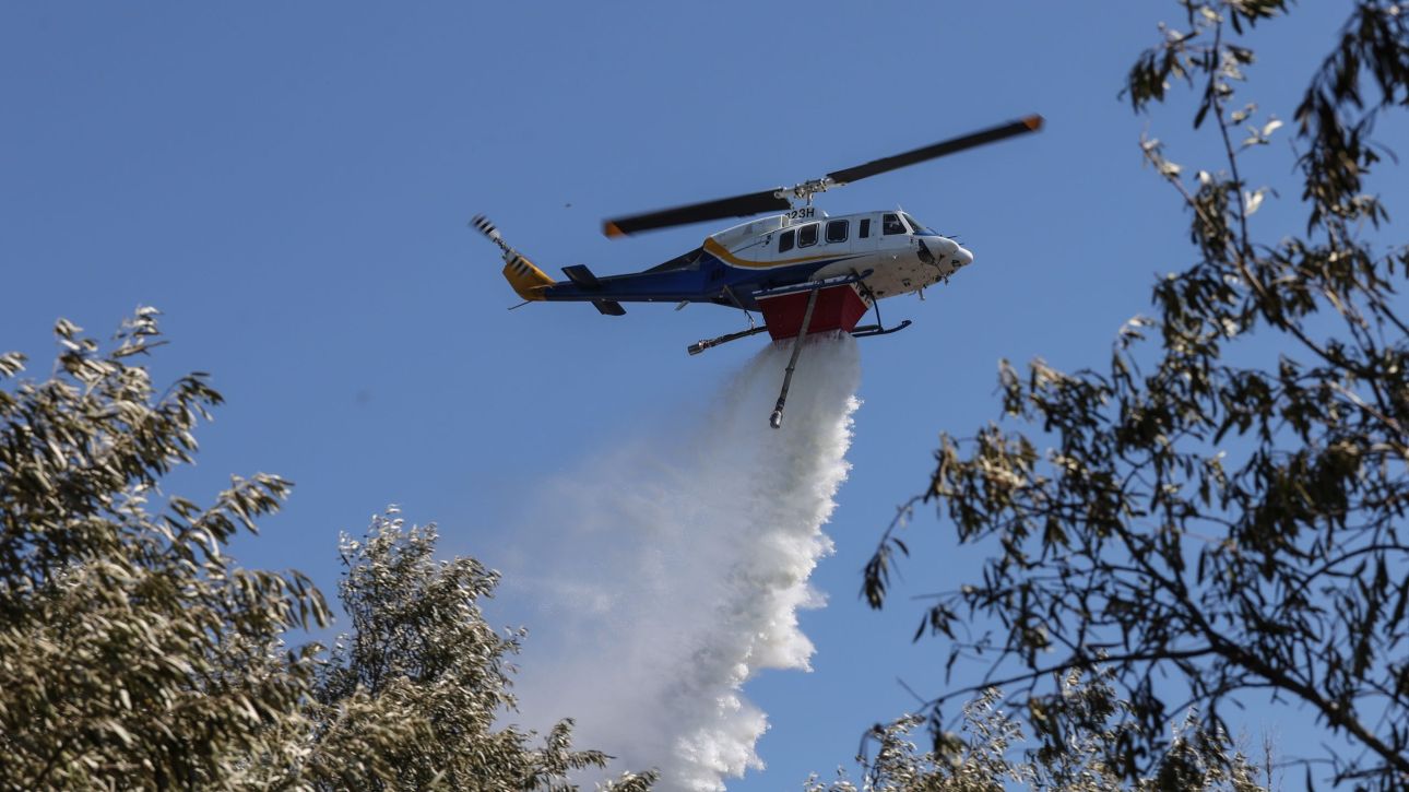 Φωτιά σε χαμηλή βλάστηση στο Σουφλί - Επιχειρεί και ένα ελικόπτερο