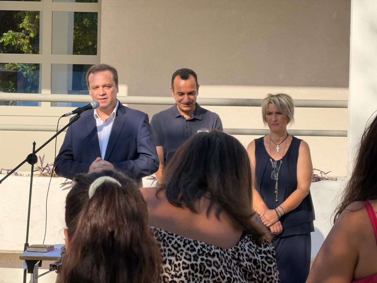 Θανάσης Λιούτας: Δίπλα στους μαθητές για την έναρξη της νέας σχολικής χρονιάς