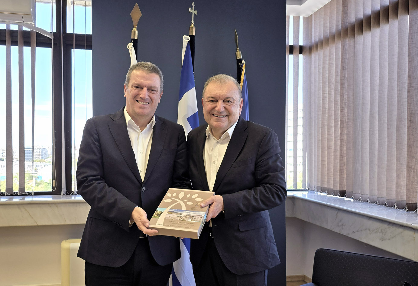 Επίσκεψη του δημάρχου Πυλαίας – Χορτιάτη στο Πανεπιστήμιο Μακεδονίας