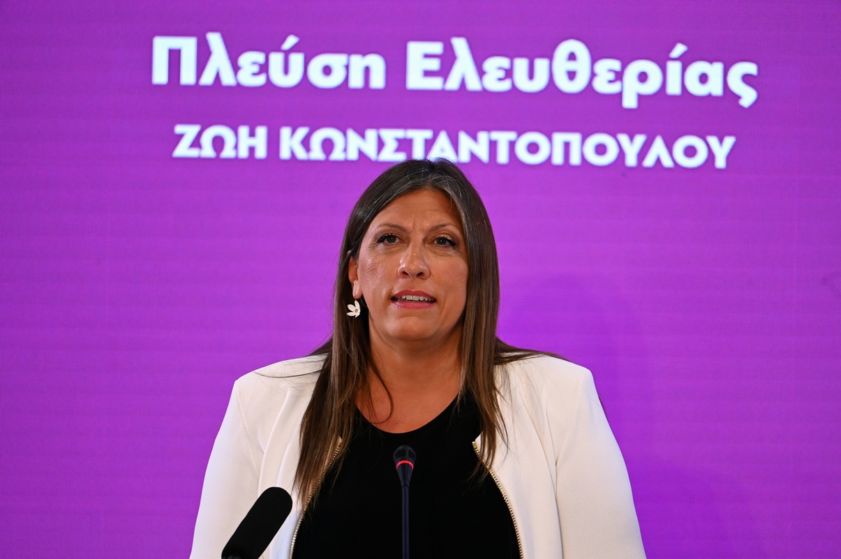 Ζωή Κωνσταντοπούλου από 90η ΔΕΘ: Η Πλεύση Ελευθερίας είναι η λύση – Θα καταργούσα τη Συμφωνία των Πρεσπών