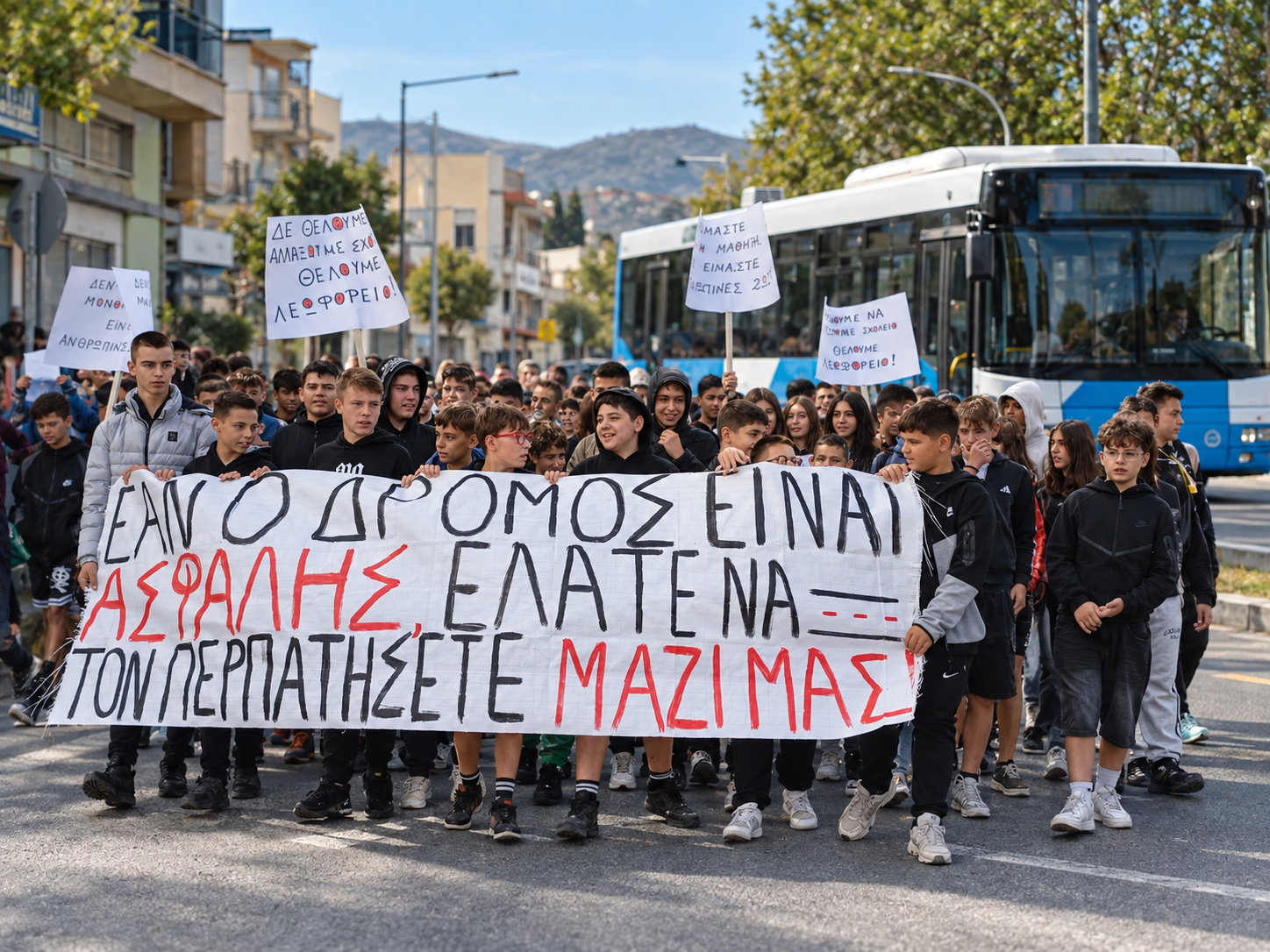 Δωρεάν μεταφορά μαθητών σε 4ο Γυμνάσιο Νέας Ιωνίας και 10ο Γυμνάσιο Βόλου από αύριο