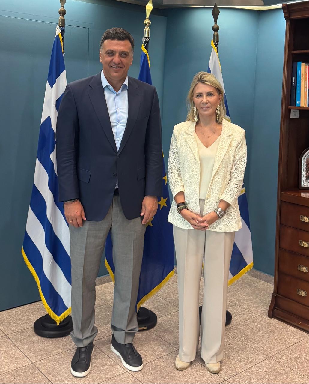 Β. Κικίλιας και Ζ. Μακρή για λιμάνια Ν. Πηλίου και χερσαία ζώνη Σκοπέλου