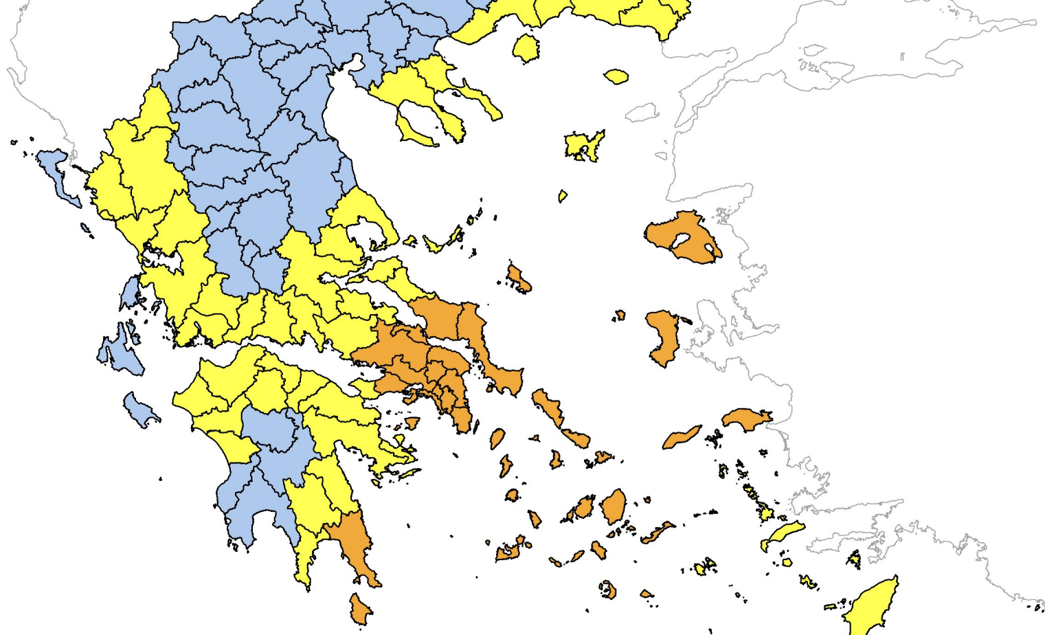 Υψηλός κίνδυνος πυρκαγιάς την Τρίτη σε Μαγνησία και Σποράδες – Σε ετοιμότητα οι υπηρεσίες