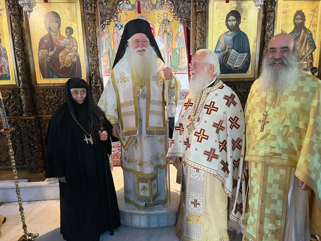 50 χρόνια μοναχικής ζωής για τη Γερόντισσα Νυμφοδώρα στην Παναγία Ξενιά