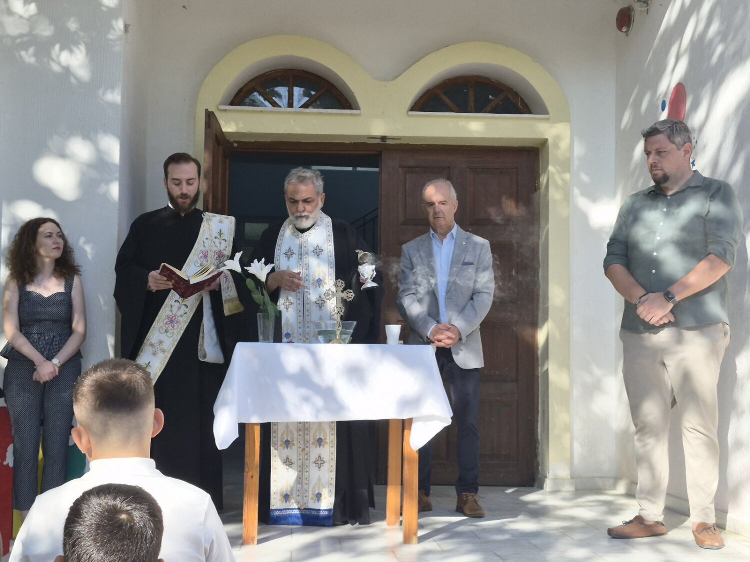 Αγιασμοί σε όλες τις σχολικές μονάδες του Δήμου Τεμπών