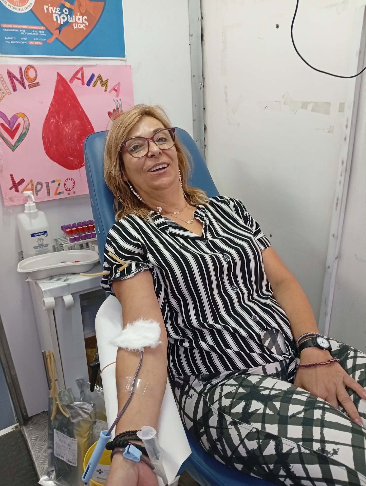 Με επιτυχία η εθελοντική αιμοδοσία στη Μονάδα Alzheimer Βόλου