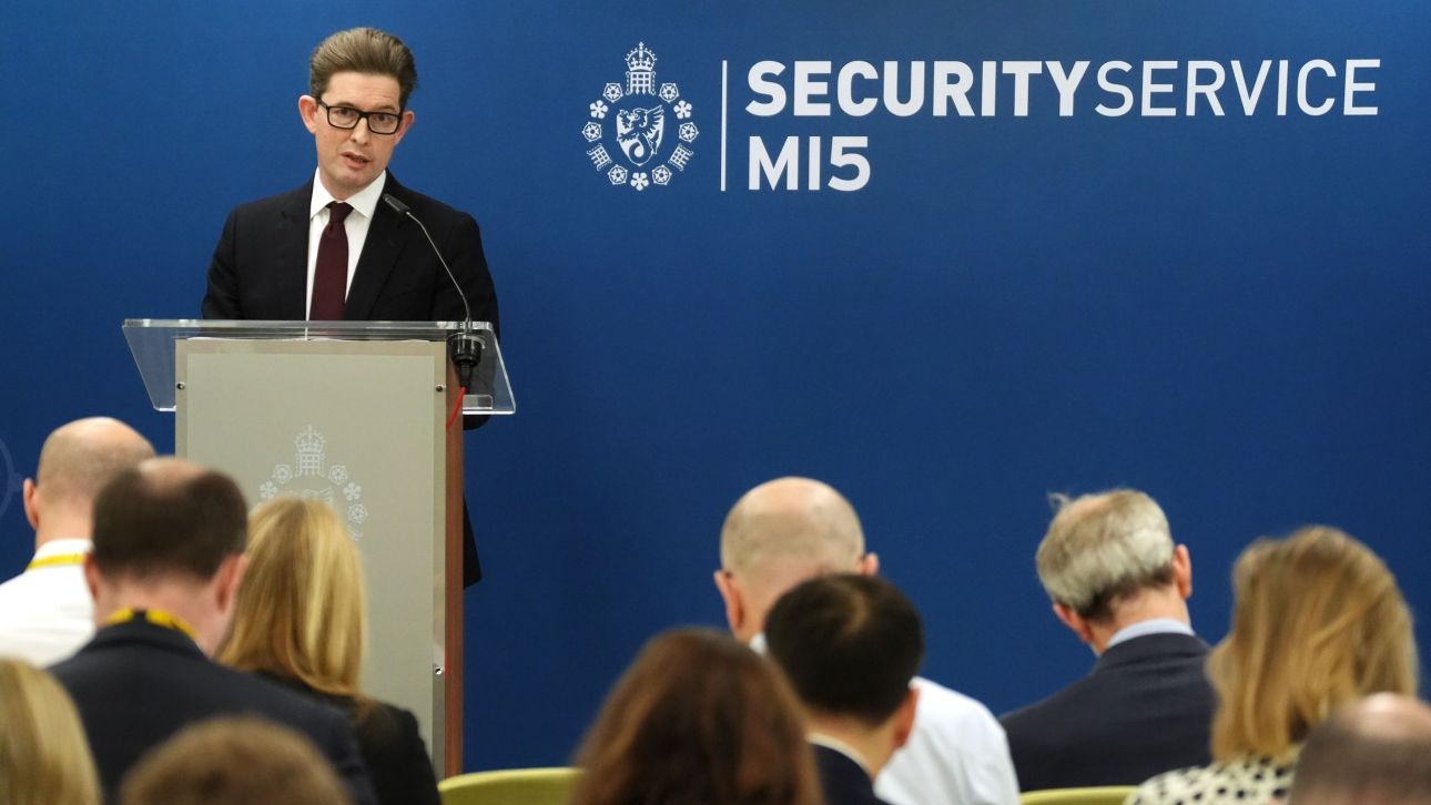 Επικεφαλής MI5: Το επόμενο στρατηγικό σοκ δεν θα μοιάζει με το προηγούμενο