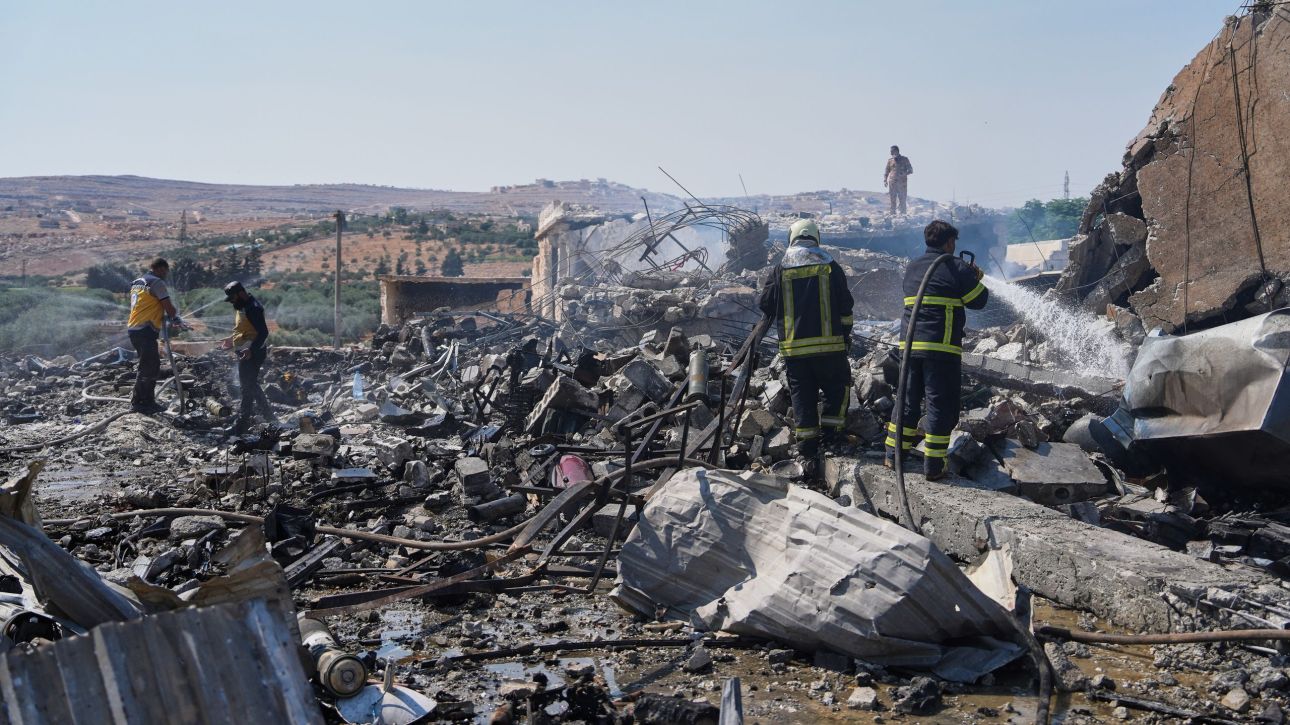 Συρία: Τουλάχιστον 14 νεκροί σε έκρηξη σε αποθήκη όπλων στην Ιντλίμπ, σύμφωνα με την κρατική τηλεόρα