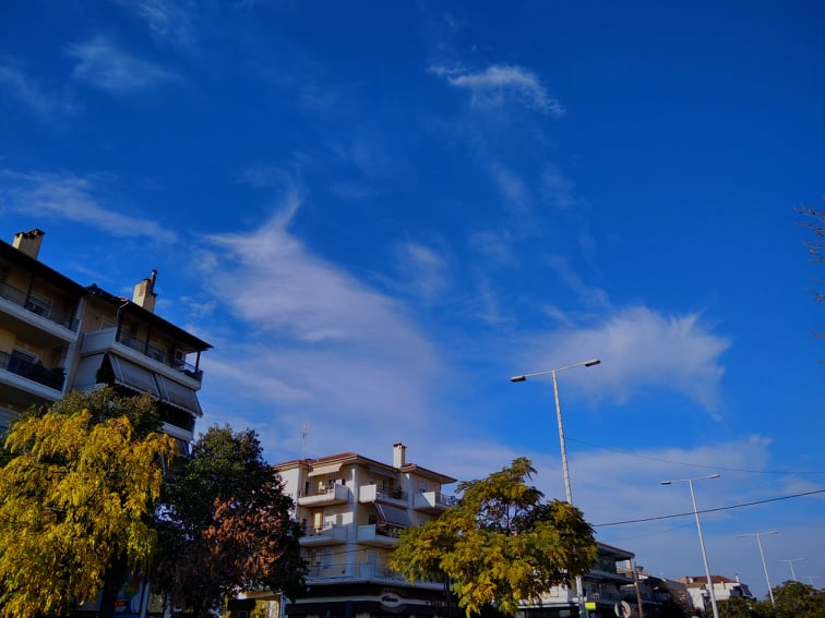Με αίθριο καιρό και μικρή πτώση της θερμοκρασίας η Πέμπτη στη Λάρισα