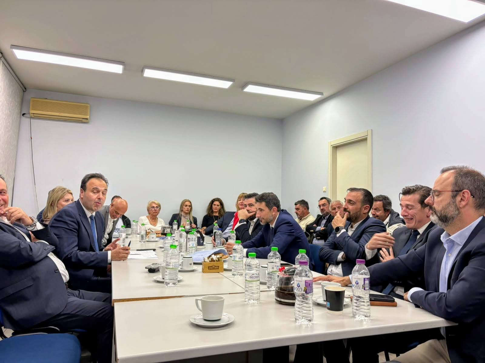 Με φορείς της Μαγνησίας συναντήθηκε στον Βόλο ο υπουργός Ψηφιακής Διακυβέρνησης