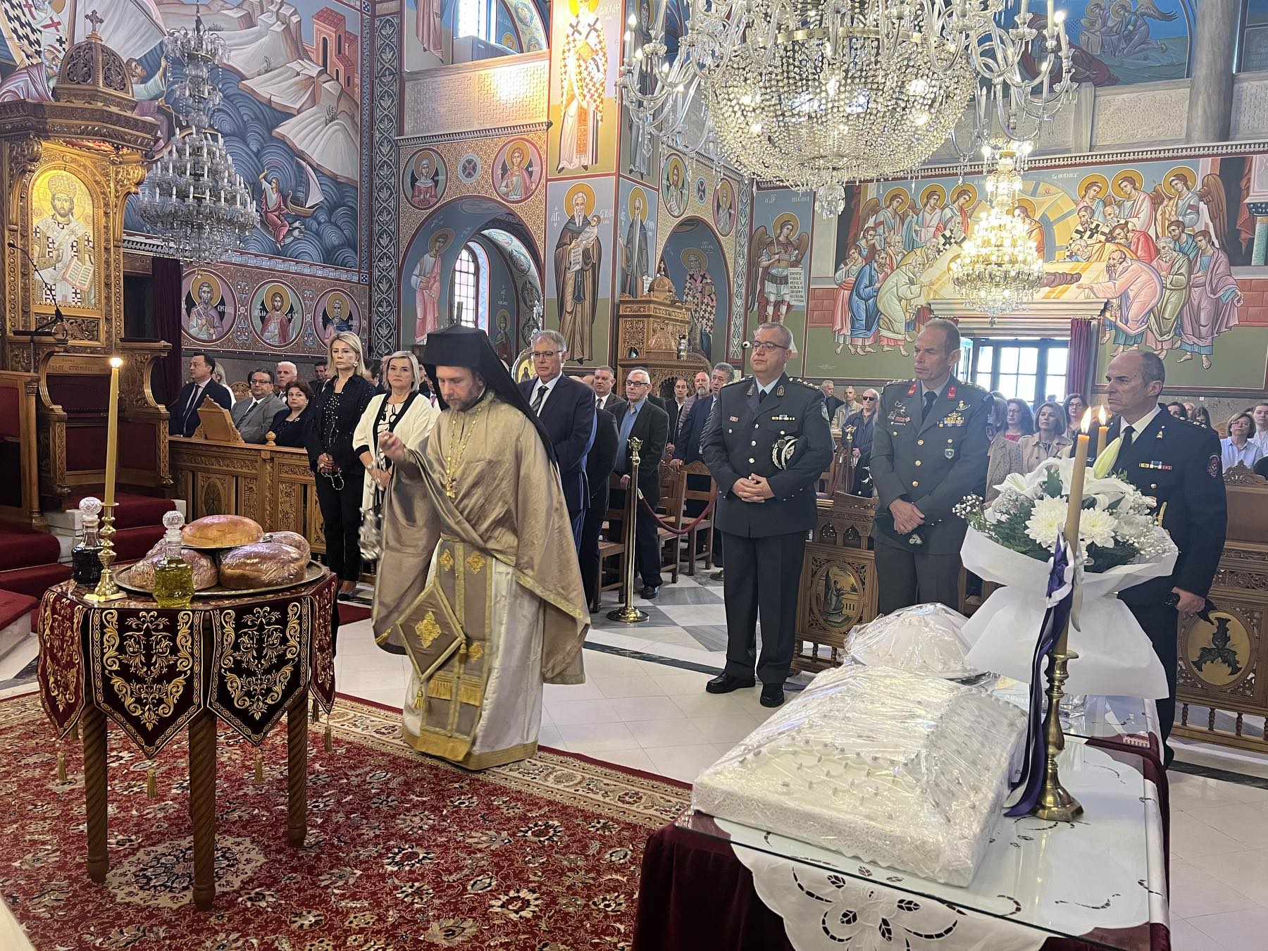 Τιμήθηκε στον Βόλο η μνήμη του Προστάτου των Νομικών Αγίου Διονυσίου του Αρεοπαγίτου