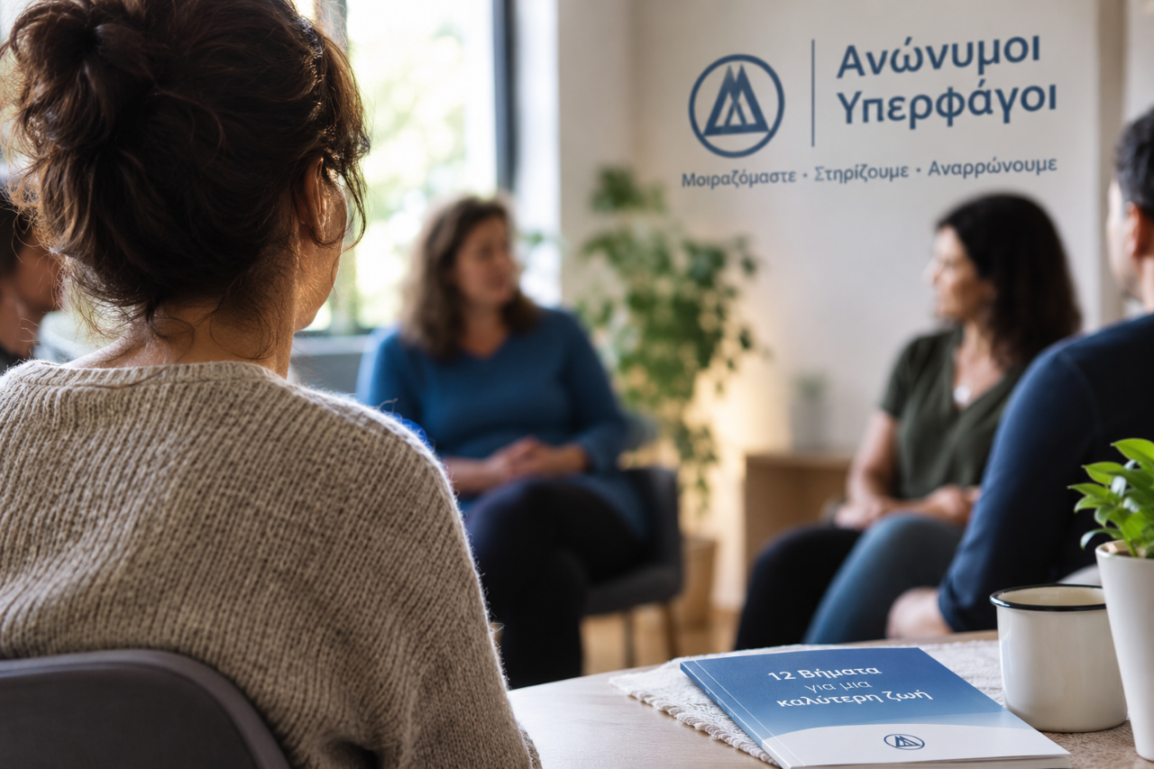 Ανώνυμοι Υπερφάγοι: Η δύσκολη σχέση με το φαγητό – Από το 2023 λειτουργεί ομάδα και στον Βόλο